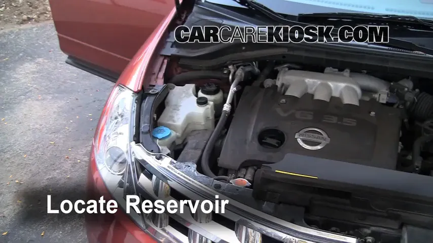 2004 Nissan Murano SL 3.5L V6 Windshield Washer Fluid